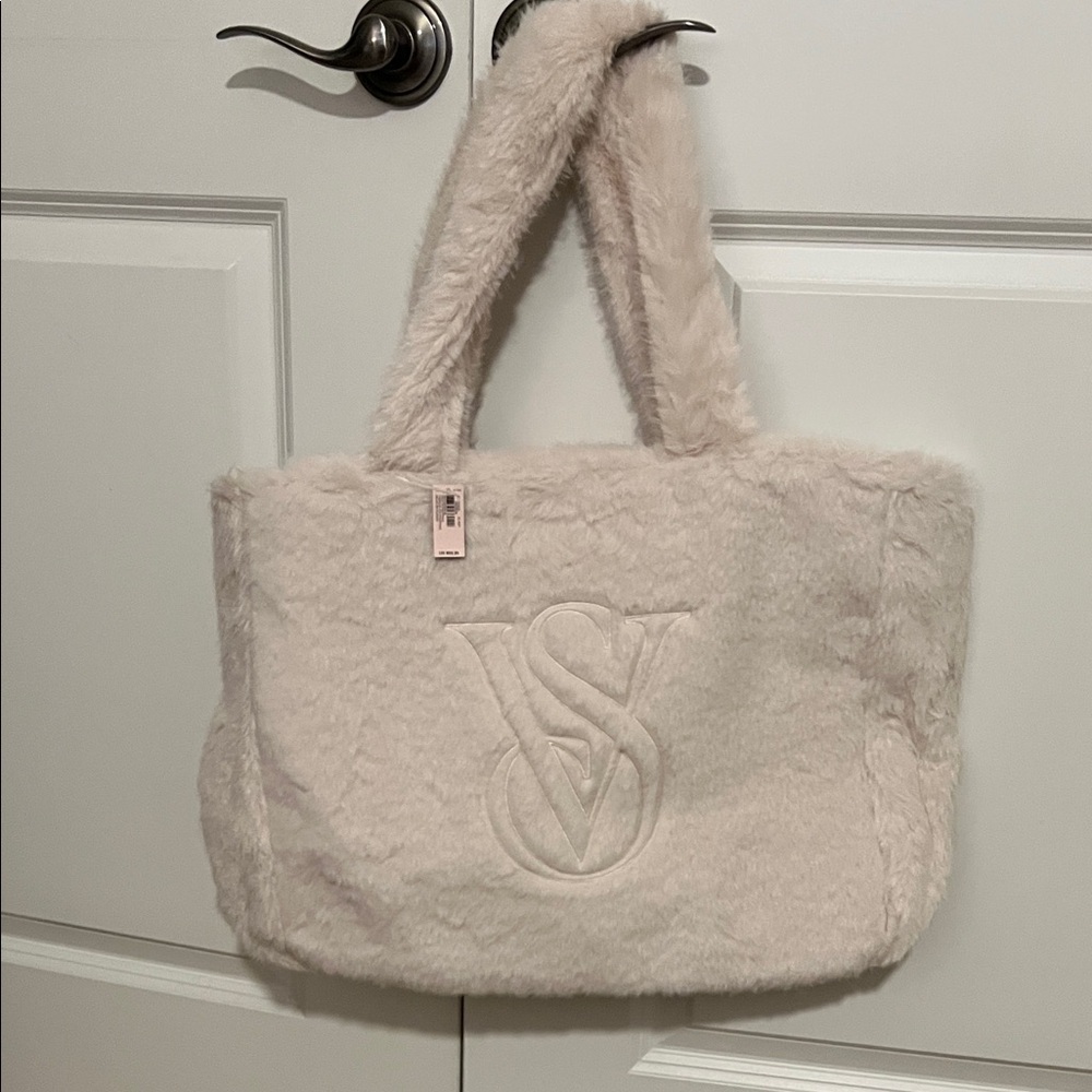Victoria's Secret Cream Tote Bag